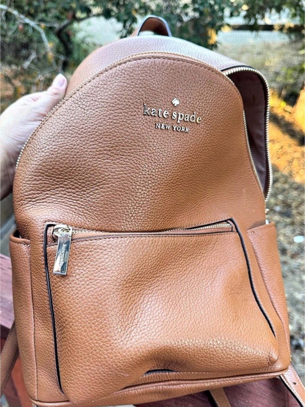 Kate Spade Brown Backpack